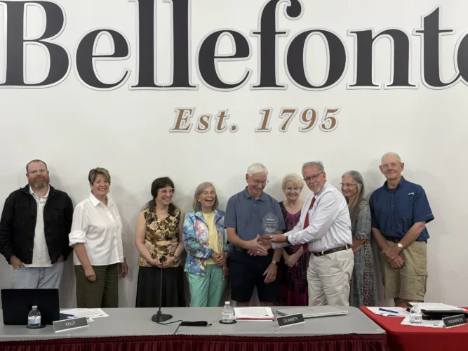 Dedication: Brachbill honored for years of service on Bellefonte Boro Council